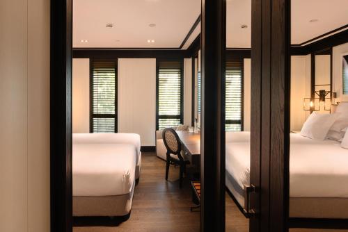 Habitación Doble Básica con acceso al spa del hotel Seventy Barcelona. Foto 4