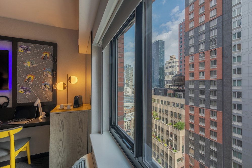 Habitación superior, 1 cama de matrimonio grande (ADA - High Floor Room) del hotel Pestana CR7 Times Square