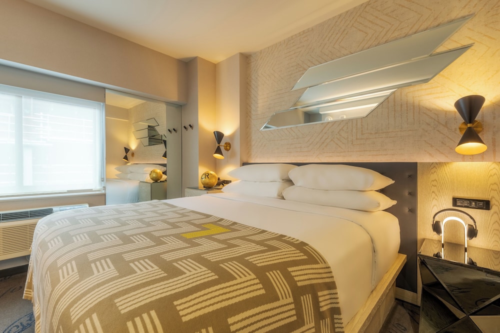 Habitación Deluxe, 1 cama de matrimonio grande (ADA) del hotel Pestana CR7 Times Square