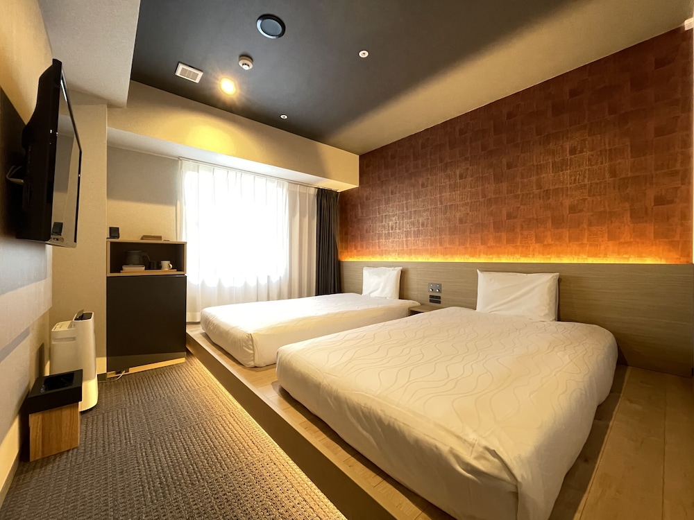 Habitación con 2 camas individuales (Japanesque) del hotel Henn Na Kanazawa Korinbo