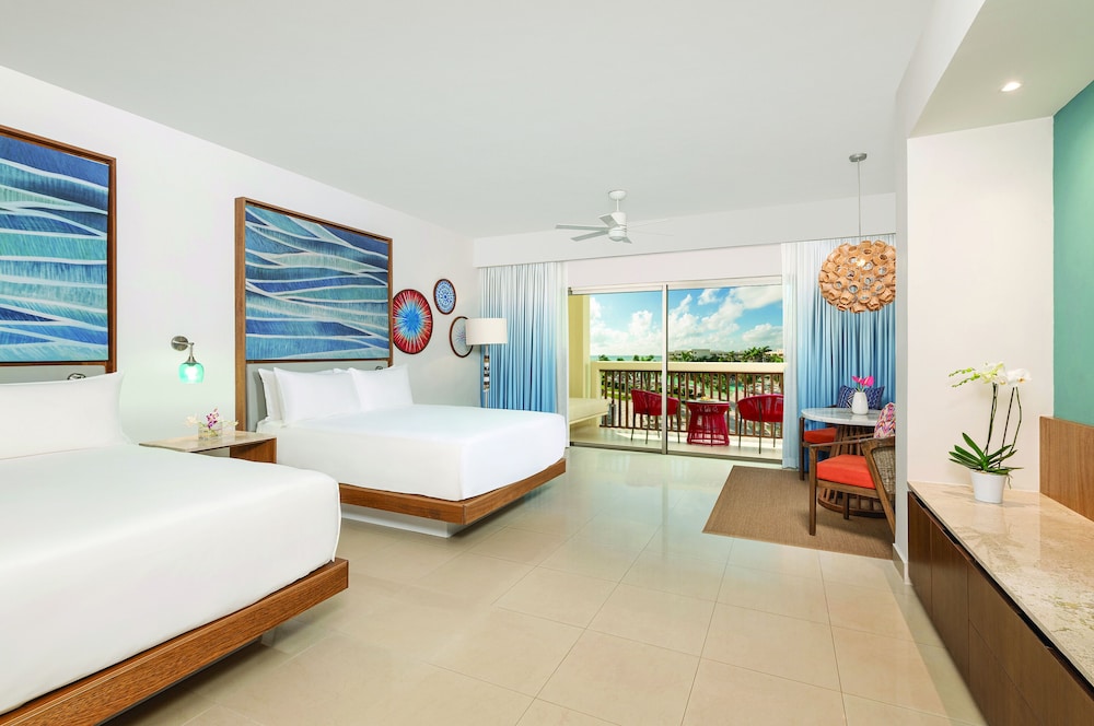 Junior Suite Tropical View Double del hotel Dreams Puerto Morelos Resort & Spa - All Inclusive. Foto 3