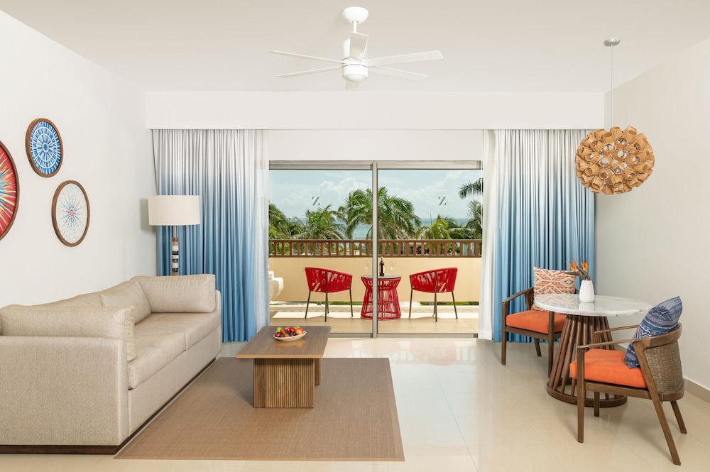 Preferred Club Junior Suite Ocean View Double del hotel Dreams Puerto Morelos Resort & Spa - All Inclusive. Foto 4