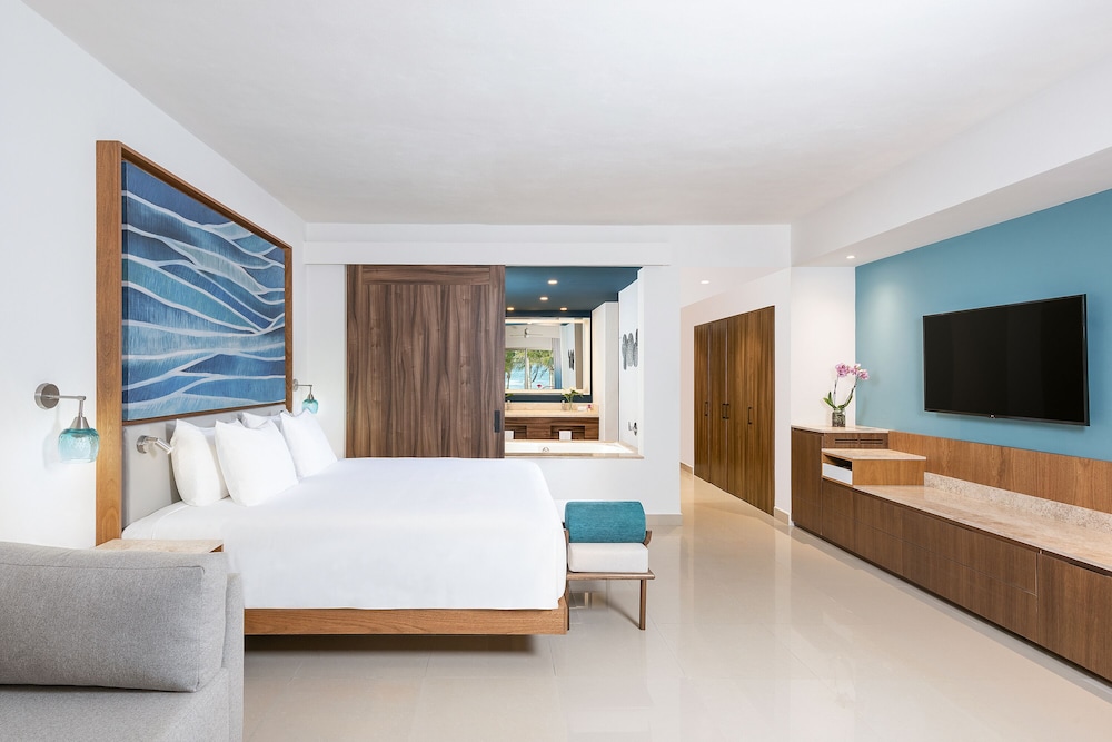 Preferred Club Junior Suite Ocean View King del hotel Dreams Puerto Morelos Resort & Spa - All Inclusive