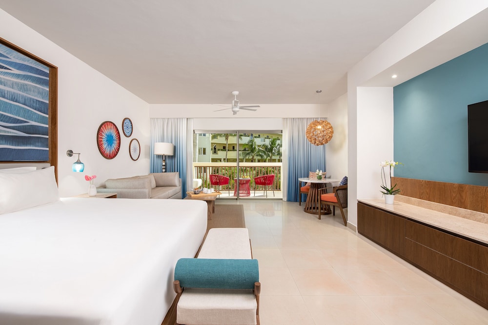 Junior Suite Water Park View Double del hotel Dreams Puerto Morelos Resort & Spa - All Inclusive. Foto 2