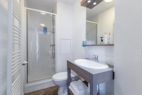 Estudio Doble del hotel Appart'city Classic Paris La Villette. Foto 7