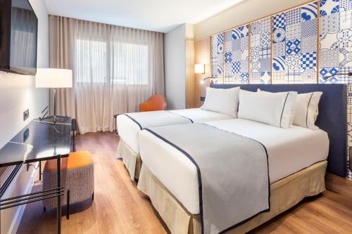 Habitación Doble con aparcamiento del hotel Eurostars Guadalquivir. Foto 5