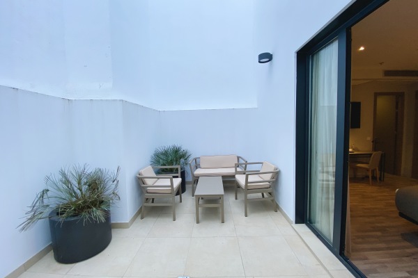 Doble Superior con Terraza del hotel Abba Sevilla. Foto 3