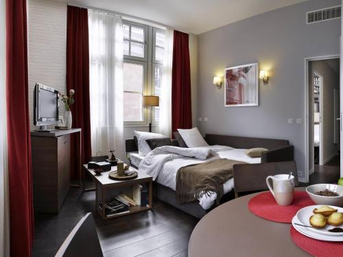 Estudio del hotel Adagio Strasbourg Place Kleber. Foto 1