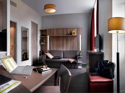 Estudio del hotel Adagio Strasbourg Place Kleber. Foto 1