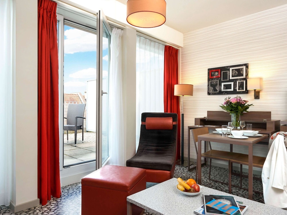 Apartamento superior de 1 dormitorio (grande) con balcón del hotel Adagio Basel City. Foto 14