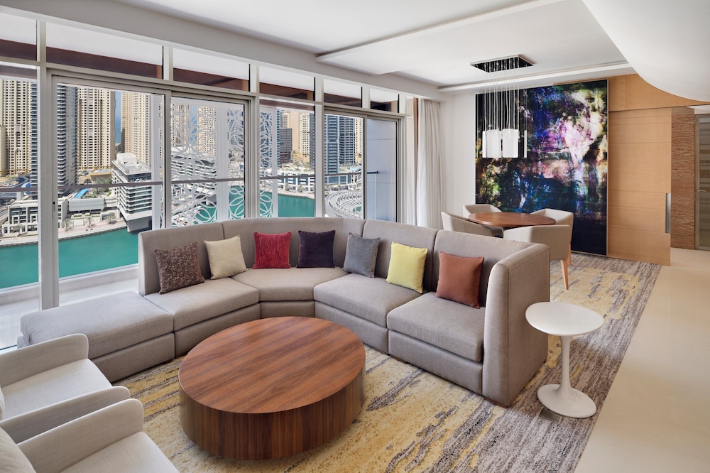 Suite, 1 habitación, vistas al puerto deportivo (High Floor) del hotel Crowne Plaza Dubai Marina