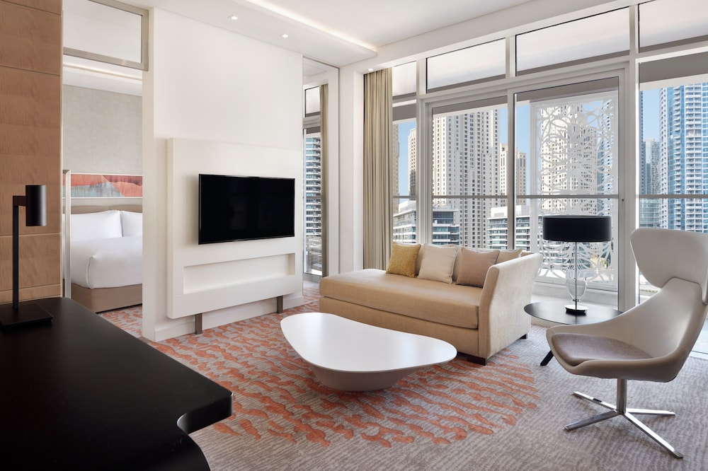 Suite, 1 habitación, vistas al puerto deportivo del hotel Crowne Plaza Dubai Marina