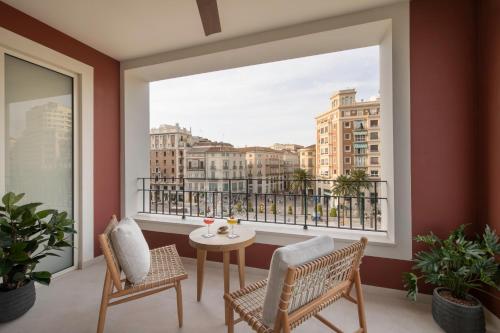 Terraza Premium del hotel Only You Malaga. Foto 6