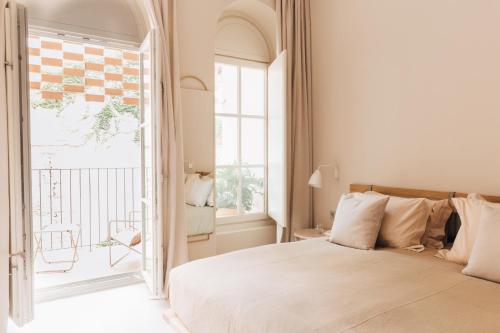 Habitación Doble con terraza del hotel Plácido Y Grata