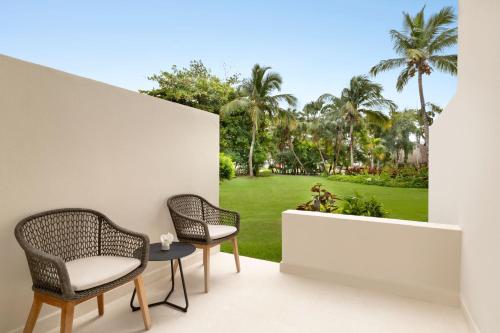 Habitación Deluxe con vistas al jardín - 2 camas grandes del hotel Dreams La Romana All-Inclusive Resort and Spa