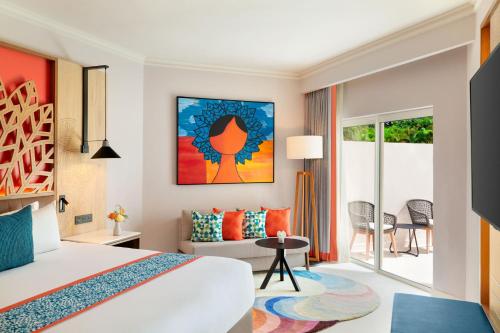 Habitación Preferred Club con vistas al jardín - 1 cama extragrande del hotel Dreams La Romana All-Inclusive Resort and Spa