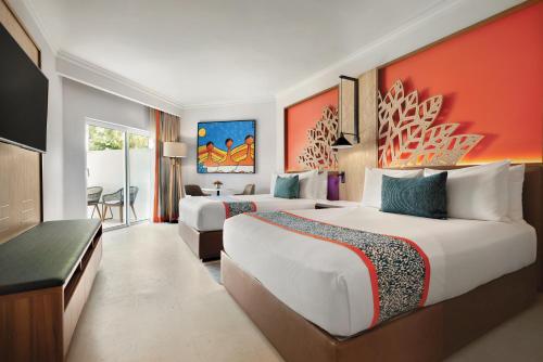Habitación Premium con vistas al jardín - 2 camas grandes del hotel Dreams La Romana All-Inclusive Resort and Spa