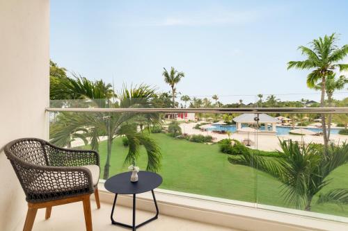 Alojamiento Preferred Club con vistas parciales al océano - 1 cama extragrande del hotel Dreams La Romana All-Inclusive Resort and Spa. Foto 2