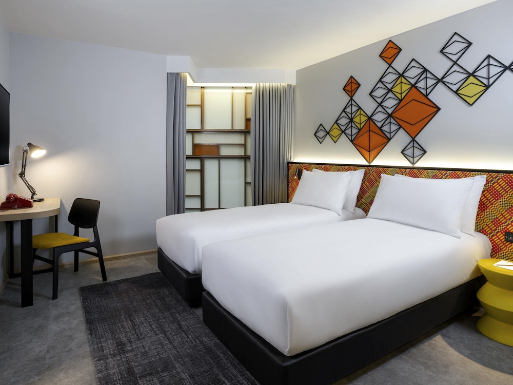 Habitación Premium, vistas al atrio - 2 camas individuales del hotel Ibis Styles Bangkok Silom
