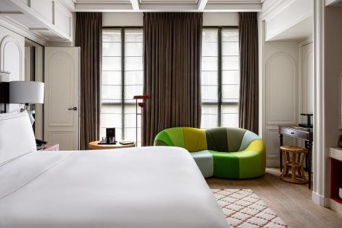 Habitación Deluxe del hotel Sinner Paris