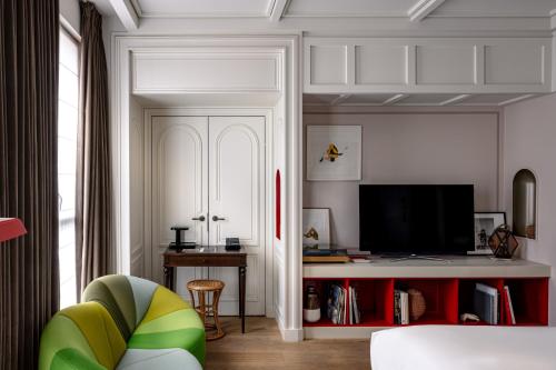 Habitación Deluxe del hotel Sinner Paris. Foto 5