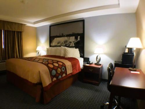 Habitación Estándar - Cama extragrande del hotel Fairbridge Inn Express Buffalo Airport Williamsville. Foto 3