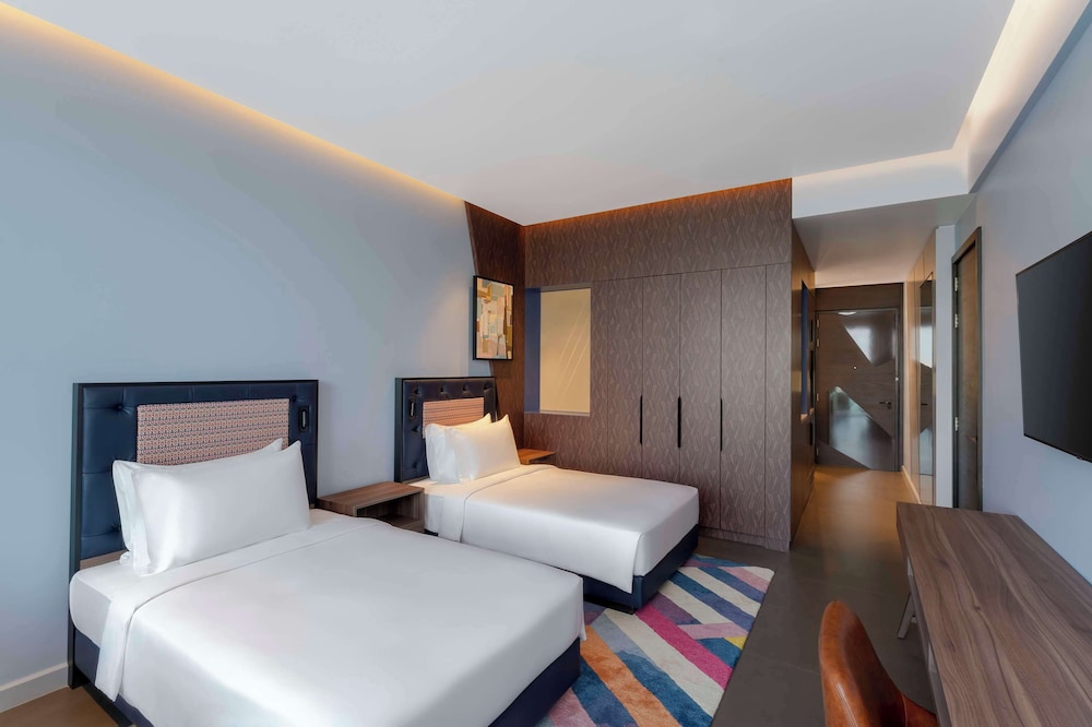 2 Camas Gemelas con Vistas al Mar y Balcón del hotel Hyatt Centric Jumeirah Dubai. Foto 3