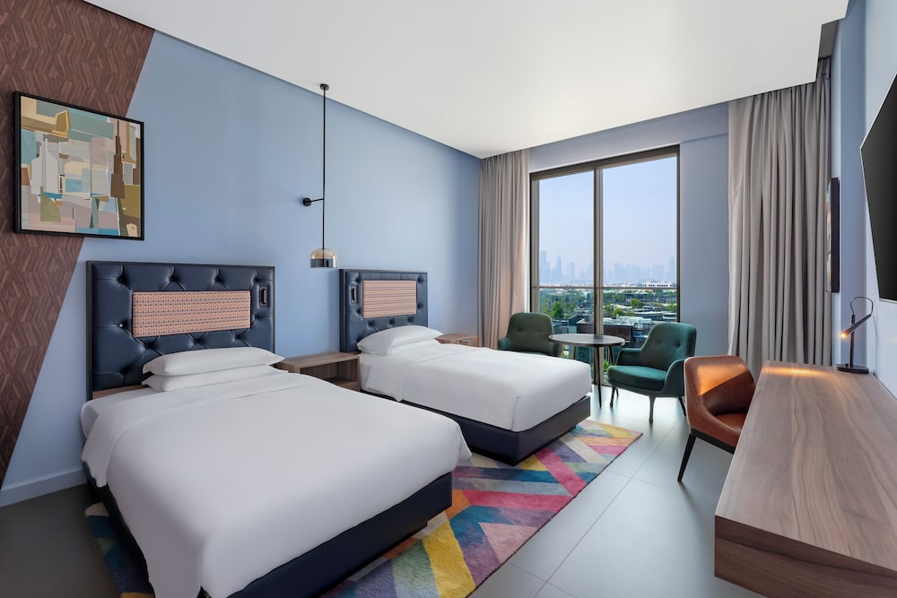 2 Camas Gemelas con Vistas al Mar y Balcón del hotel Hyatt Centric Jumeirah Dubai. Foto 10