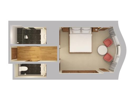 Habitación Skyline - Cama extragrande del hotel Pendry Manhattan West. Foto 4