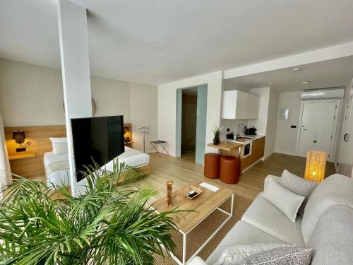 Suite Deluxe del hotel Emblemático Hi Suites. Foto 4