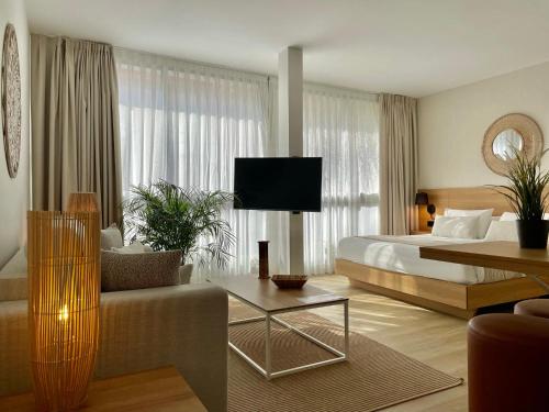 Suite Deluxe del hotel Emblemático Hi Suites. Foto 6