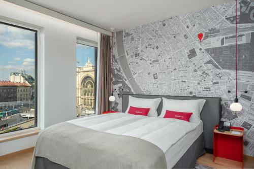 Habitación Doble Superior del hotel IntercityHotel Budapest
