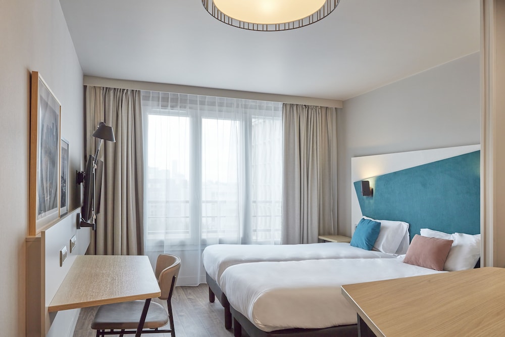 Estudio con cama doble del hotel Aparthotel Adagio Paris Suresnes Longchamp. Foto 2