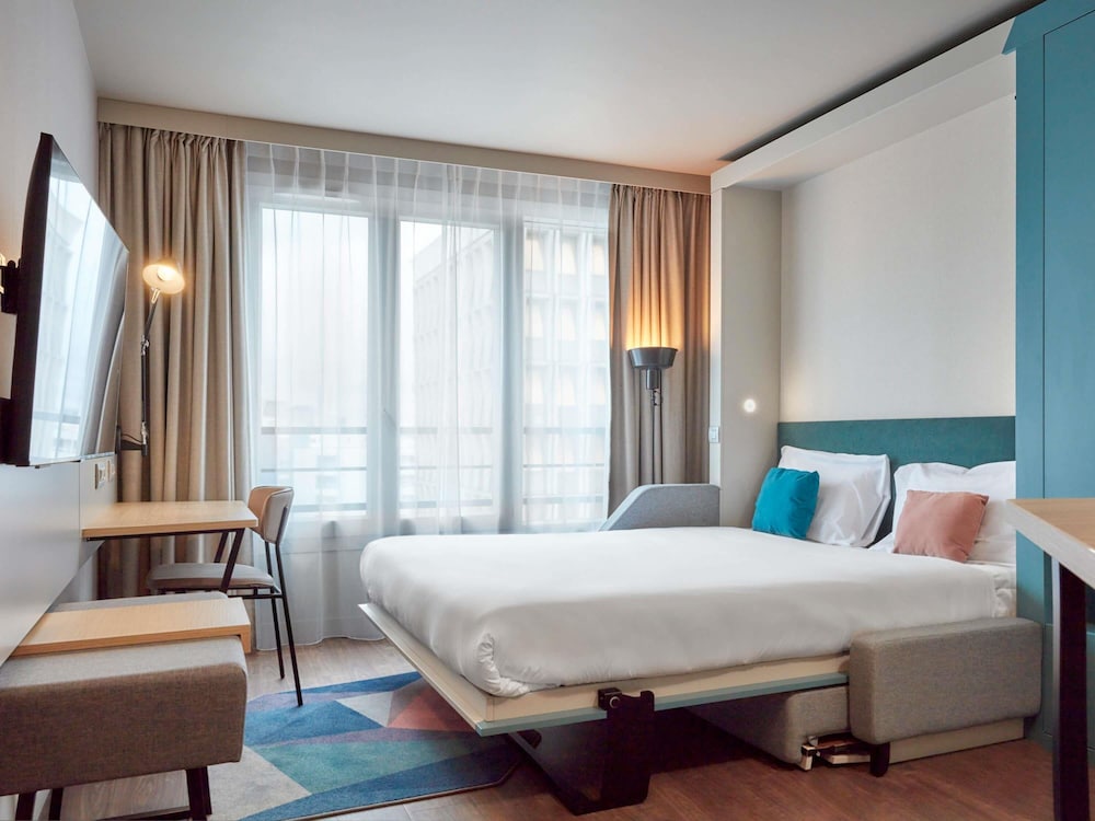 Estudio con cama doble del hotel Aparthotel Adagio Paris Suresnes Longchamp. Foto 4