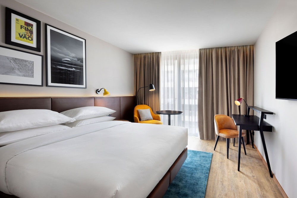 Habitación Deluxe, 1 cama de matrimonio grande, vistas a la ciudad del hotel Four Points By Sheraton Matosinhos
