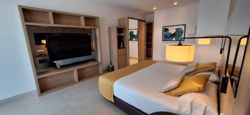 Habitación Doble Deluxe con terraza del hotel Gold Arcos. Foto 5