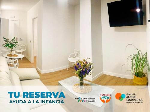 Apartamento 1 habitación Sofá Cama incluido 1 Cama doble kitchenette del hotel Apartmentos Santander Maliaño Suites 3000. Foto 38