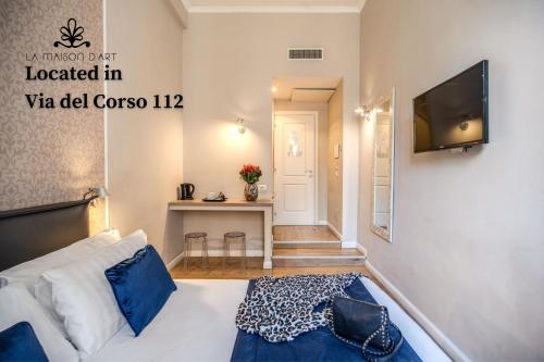 Habitación Doble Estándar - Edificio anexo, Via del Corso 112 del hotel 55 Fifty Five. Foto 2