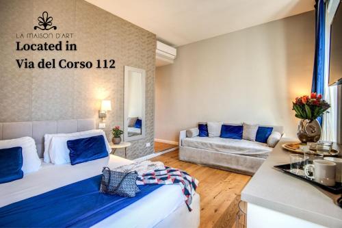Suite Junior - Edificio independiente en Via del Corso 112 del hotel 55 Fifty Five. Foto 4
