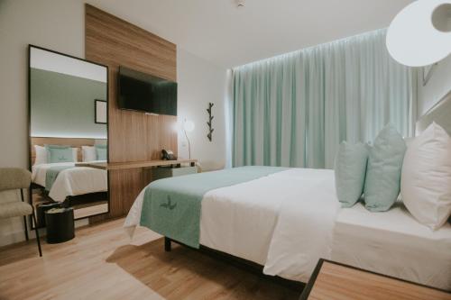 Habitación doble 2 Camas individuales del hotel Catalina Plaza