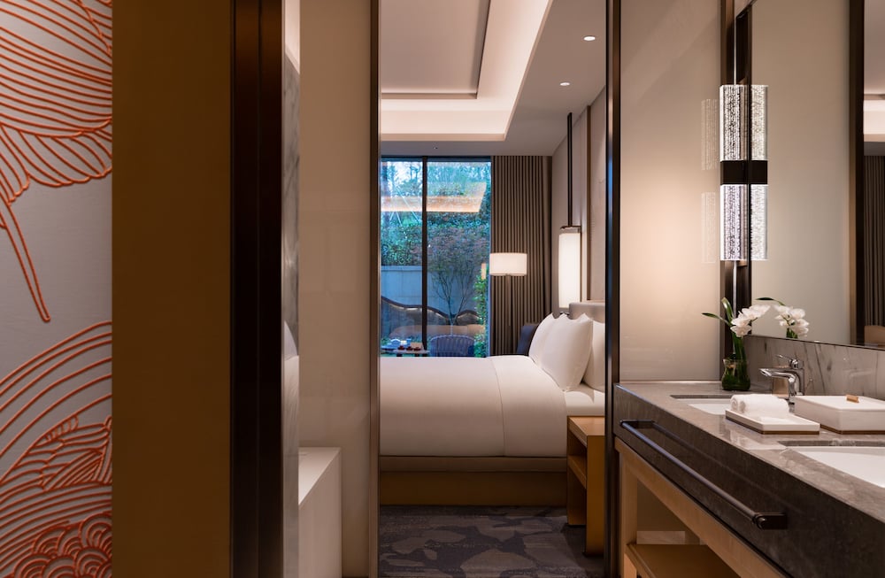 Premium Room with Garden del hotel Gran Melia Chengdu. Foto 1