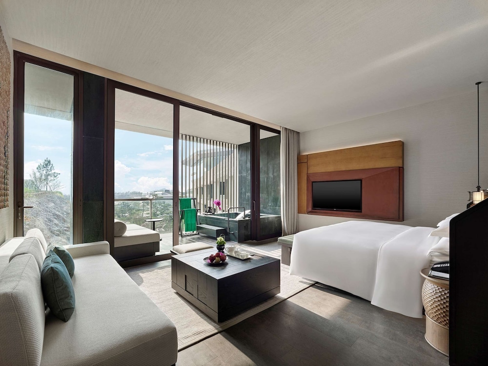 Habitación, 1 cama de matrimonio grande (Dream Valley Cliff) del hotel Banyan Tree Nanjing Garden Expo