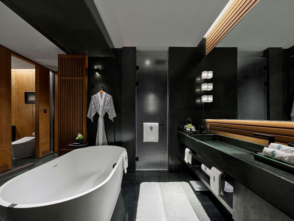 Habitación, 2 camas individuales (Dream Valley Cliff) del hotel Banyan Tree Nanjing Garden Expo. Foto 4