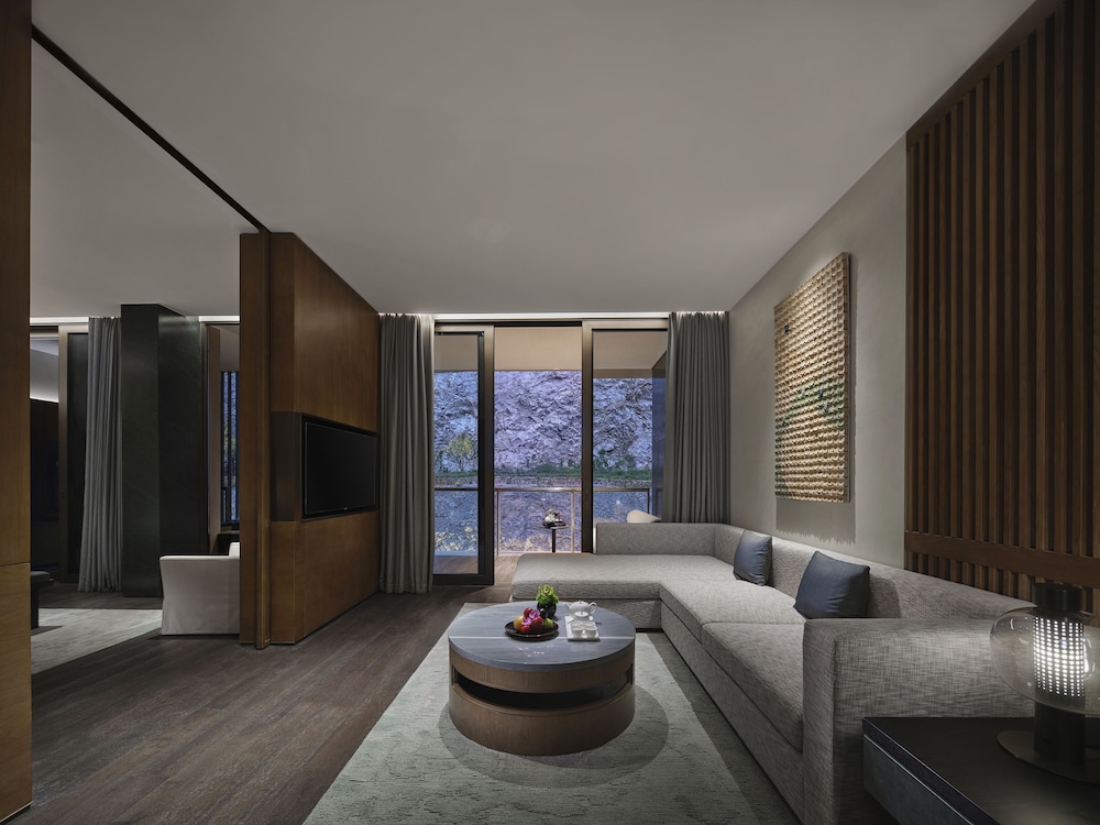 Suite (Dream Valley Cliff) del hotel Banyan Tree Nanjing Garden Expo. Foto 1