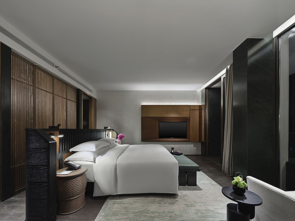 Suite, terraza (Cloud Cliff) del hotel Banyan Tree Nanjing Garden Expo. Foto 1
