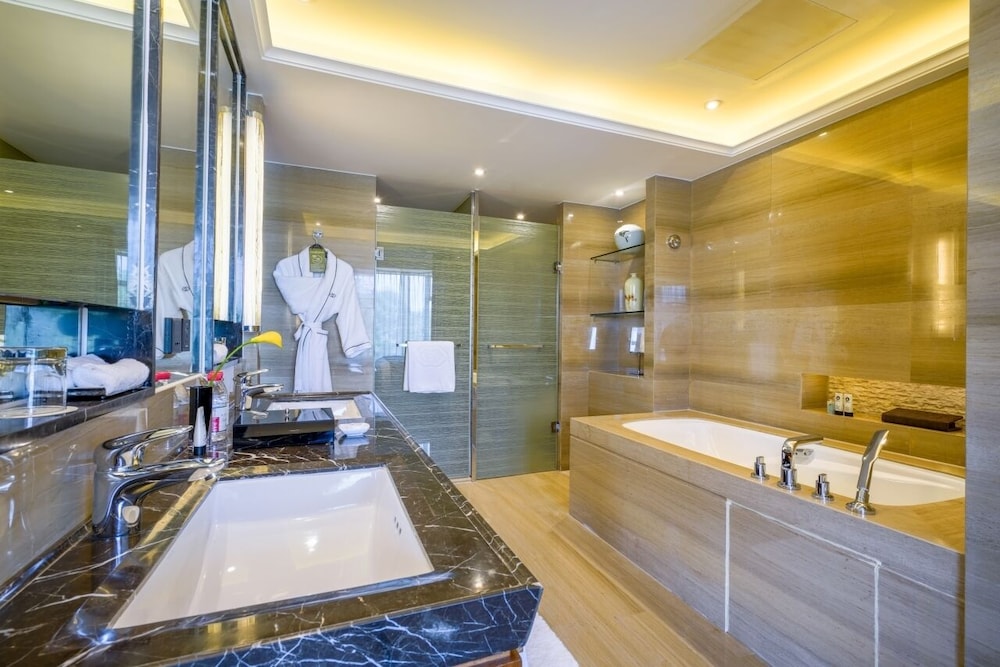 HABITACIÓN DE LUJO, 1 Cama King del hotel Sofitel Hangzhou Westlake. Foto 8