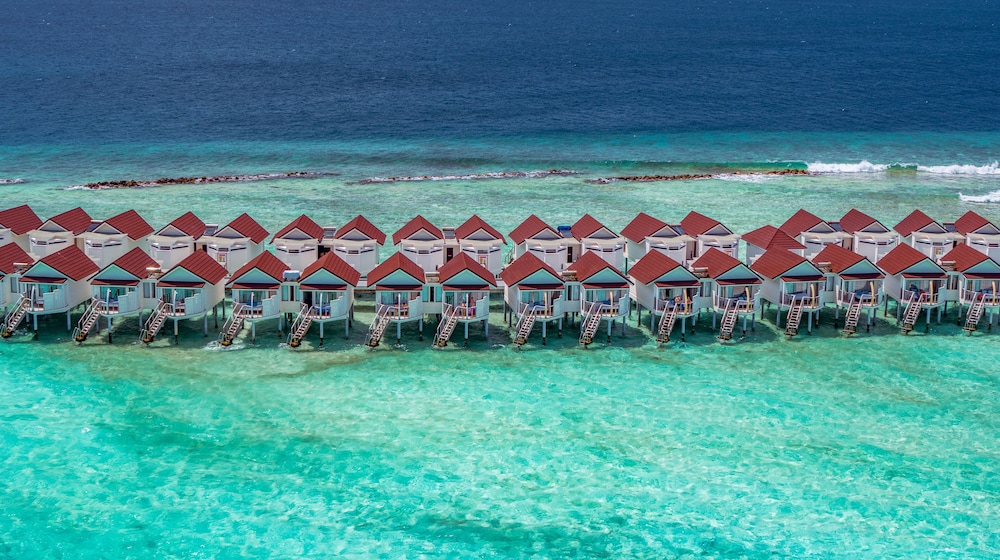 Water Villa del hotel OBLU XPErience Ailafushi. Foto 3