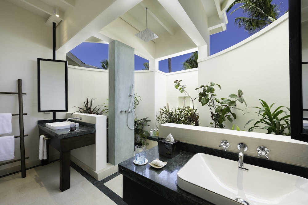 Beach Villa del hotel OBLU XPErience Ailafushi. Foto 3