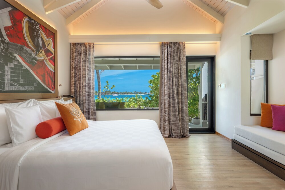 Beach Villa del hotel OBLU XPErience Ailafushi. Foto 4