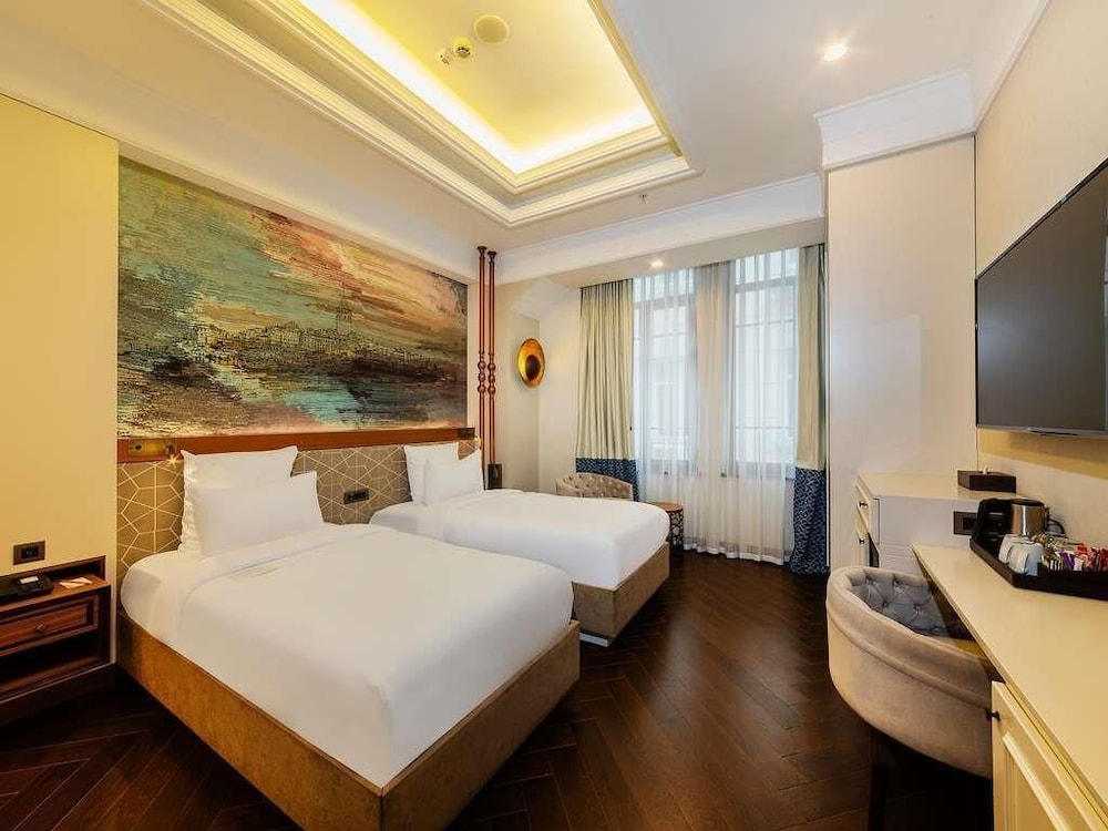 Habitación Luxe con 2 camas individuales del hotel Mercure Istanbul Sirkeci